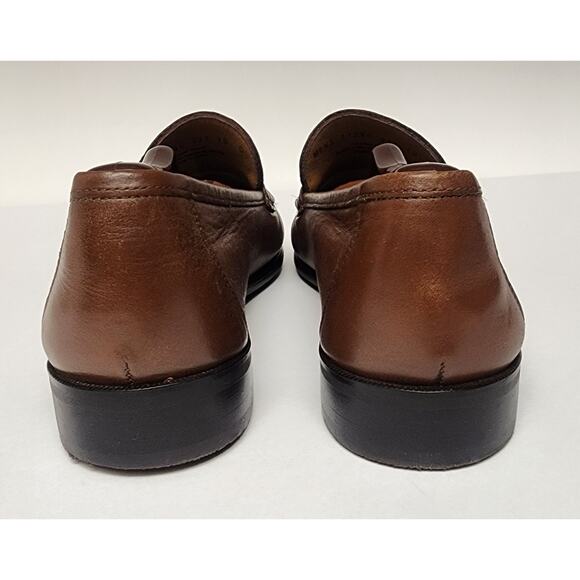 Florsheim Men's Brown Dress Loafer Shoes Size 10D - Picture 9 of 16